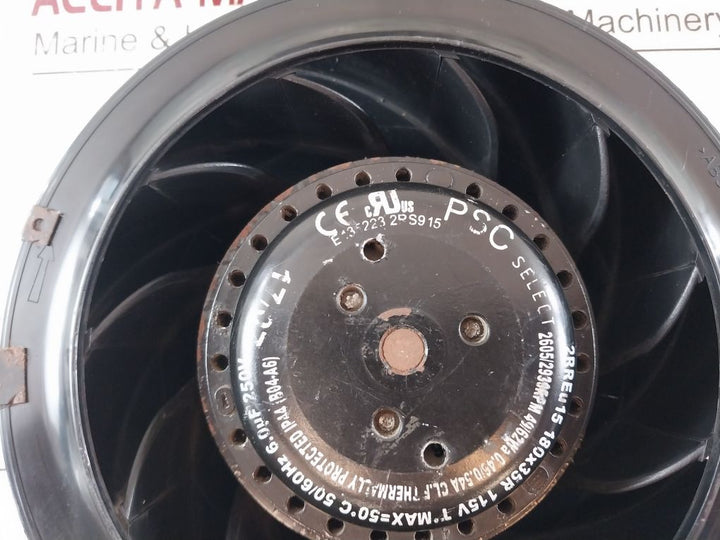 Psc 2Rreu15 180X35R Centrifugal Fan
