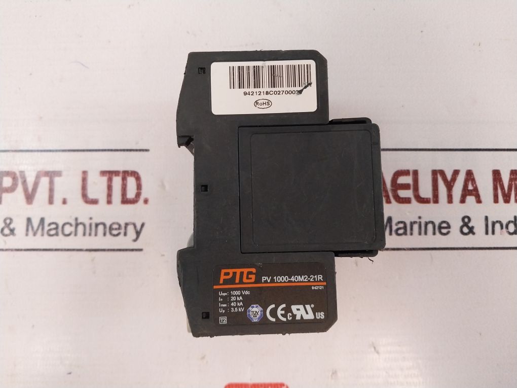 Ptg Pv 1000-40M2-21R Surge Protection 1000V Dc