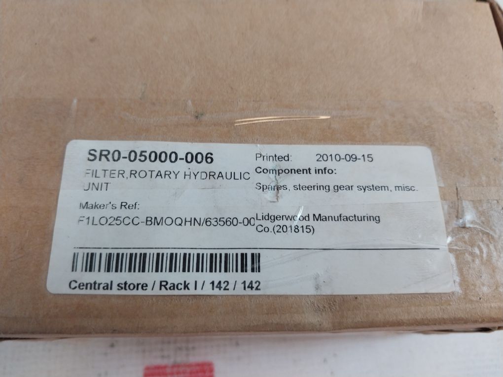Pti 63560-00 Filter Element