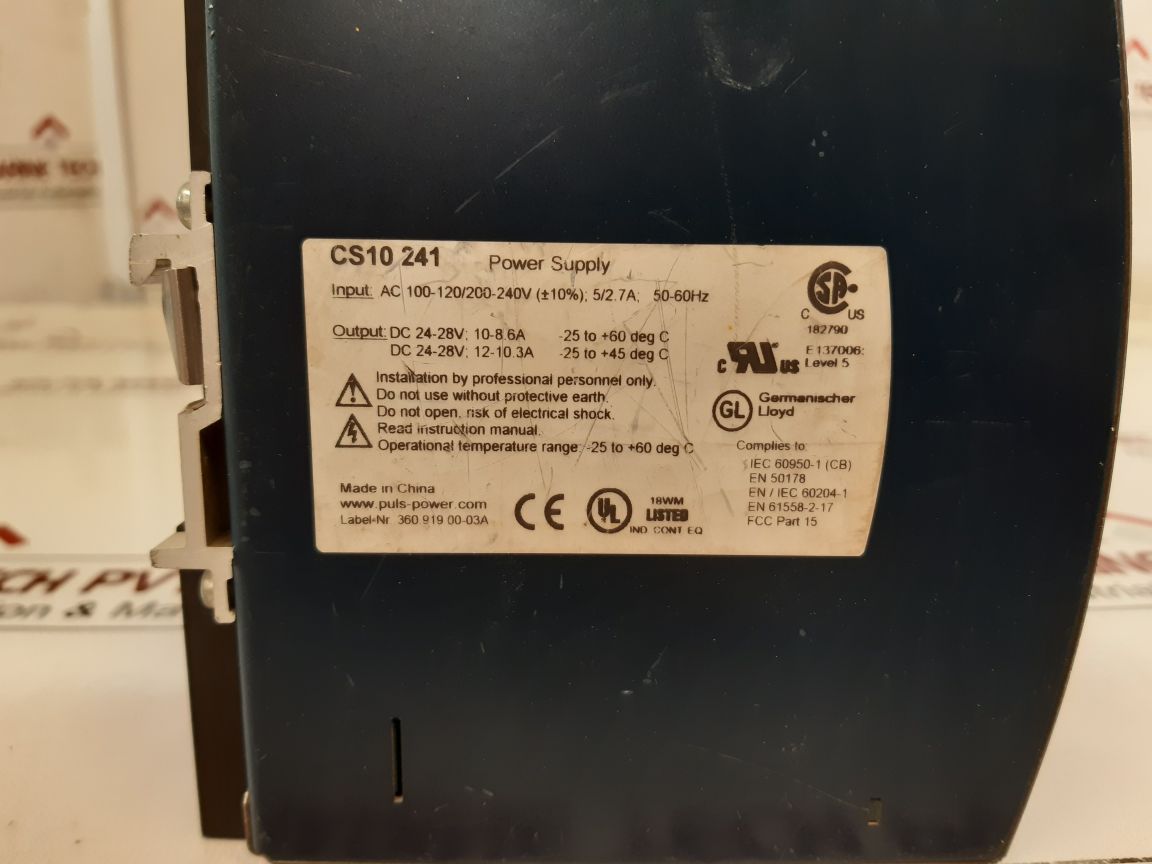Puls Cs10 241 Power Supply
