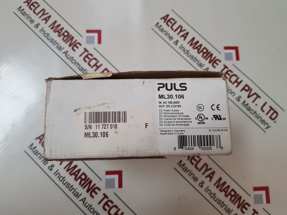 Puls Miniline Ml30.106 Dc Power Supply