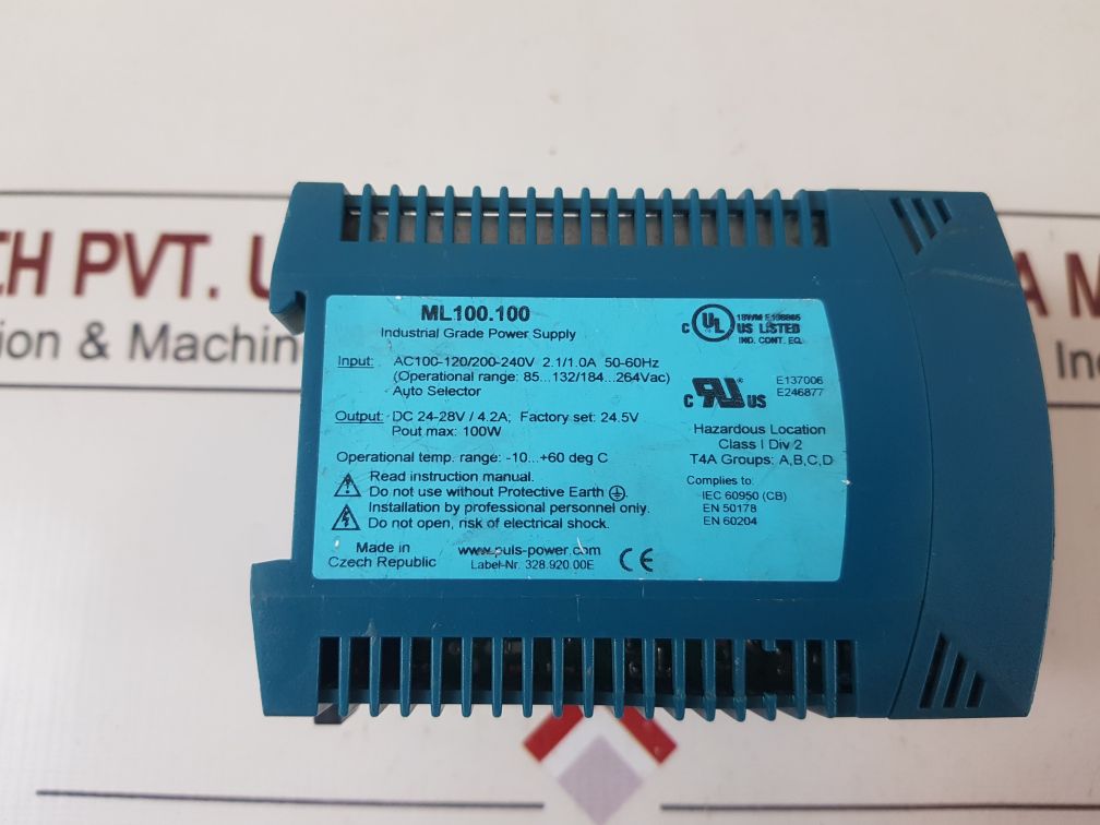 Puls Ml100.100 E246877 Power Supply