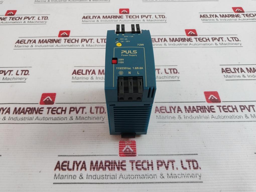 Puls Ml70.100 Din-rail Power Supply 115/230Vac