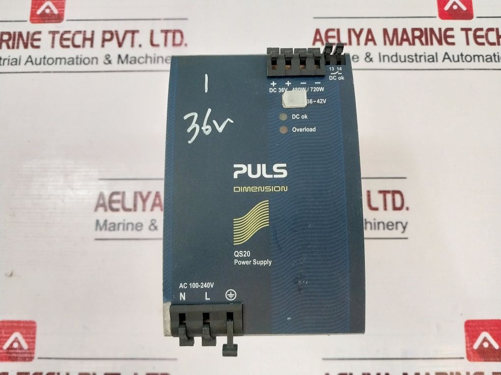 Puls Qs20.361 Power Supply Ac 100-240V