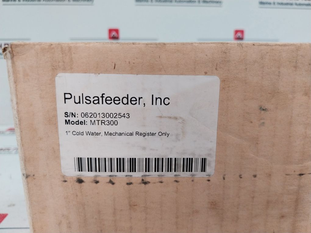 Pulsafeeder Mtr300 Inline Mechanical Flowmeter