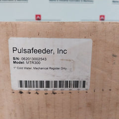 Pulsafeeder Mtr300 Inline Mechanical Flowmeter