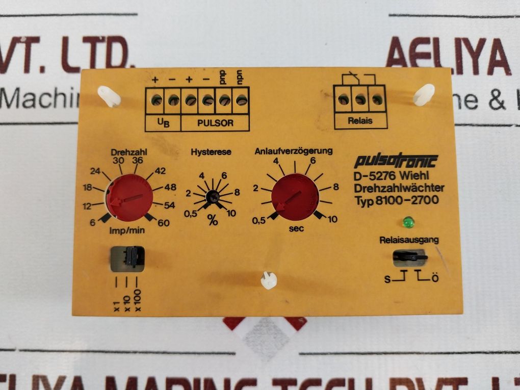 Pulsotronic 8100-2700 Speed Limiter Module