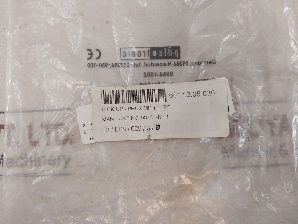 Pulsotronic 9964-1602 Proximity Switch Sensor