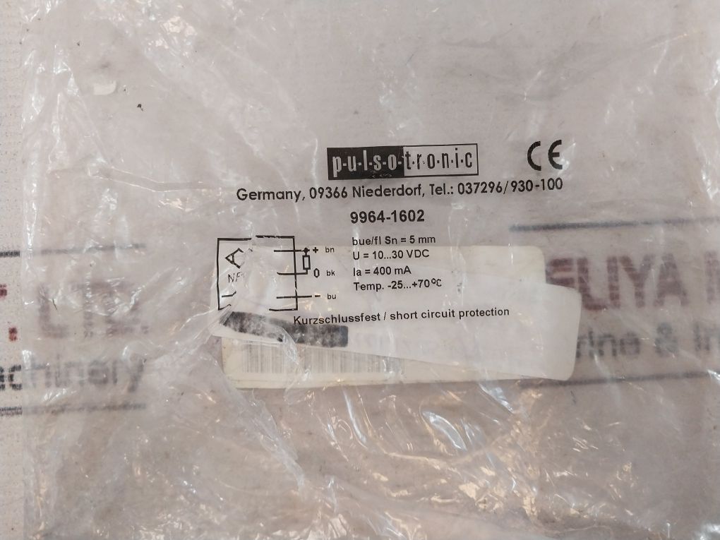 Pulsotronic 9964-1602 Proximity Switch Sensor