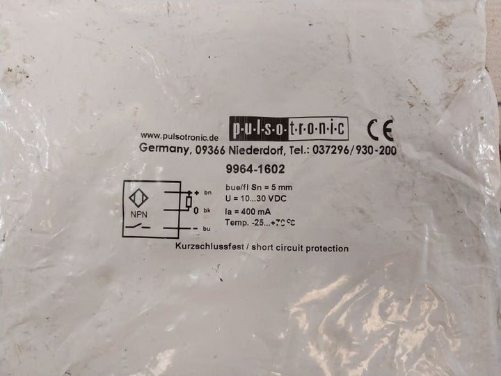Pulsotronic 9964-1602 Proximity Switch Sensor