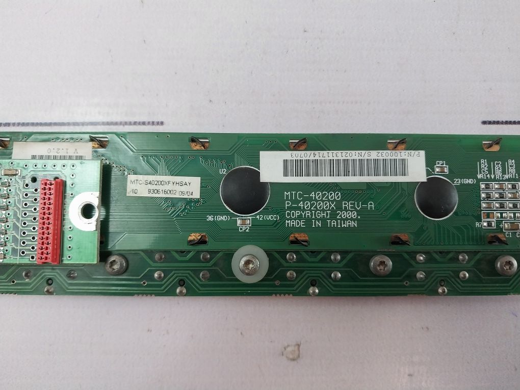 Pulstec Audio Dev Mtc-40200 Lcd Screen Panel 100032