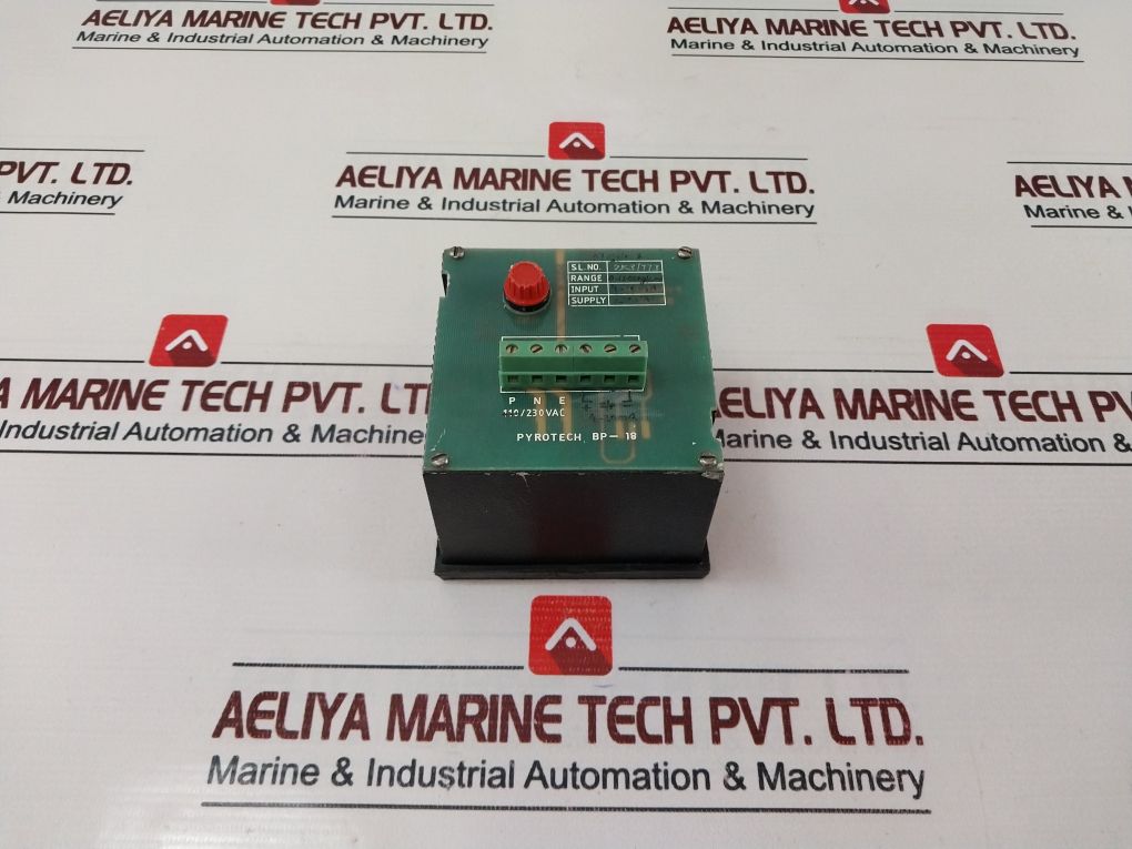 Pyrotech Bp-18 Digital Meter 0-1200 Kg/Cm2 230Vac