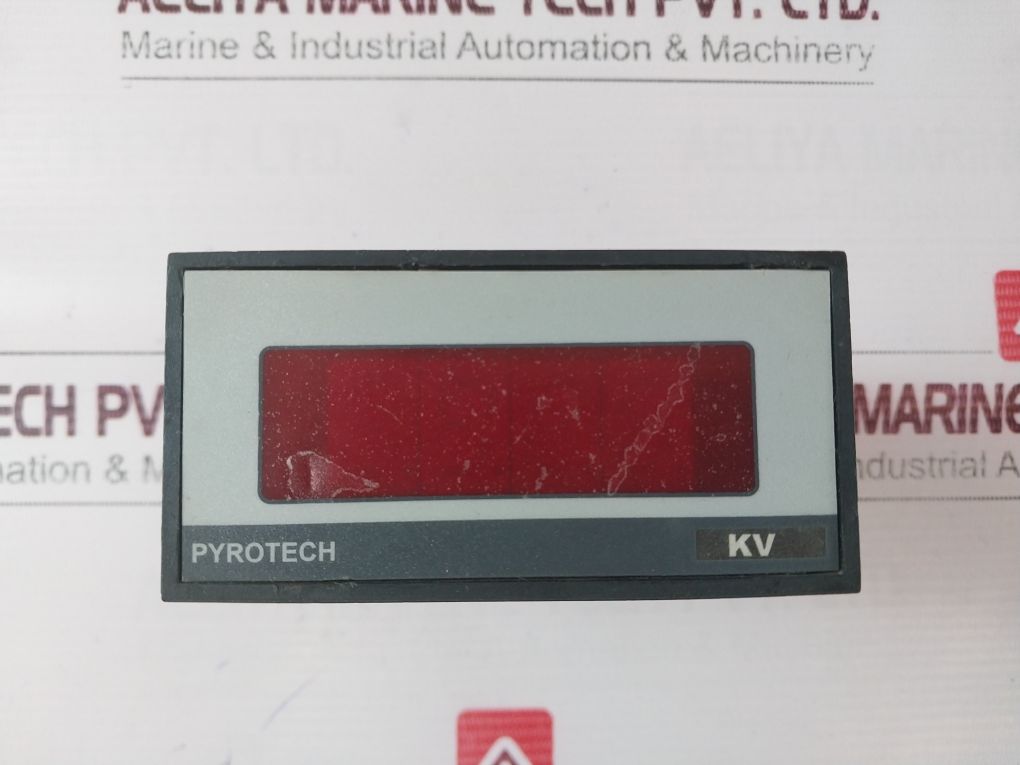 Pyrotech Pepl Digital Panel Volt Meter 110/230 Vac