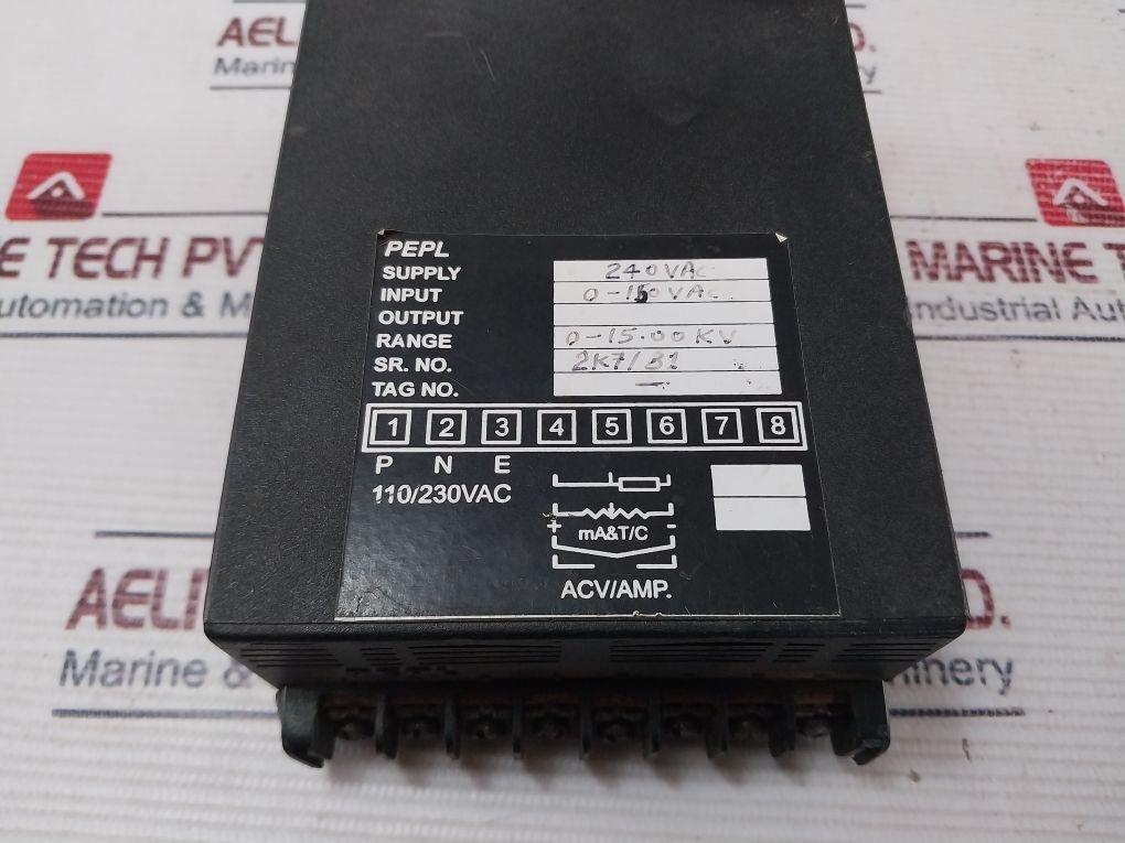 Pyrotech Pepl Digital Indicator 0-15.00Kv 240Vac