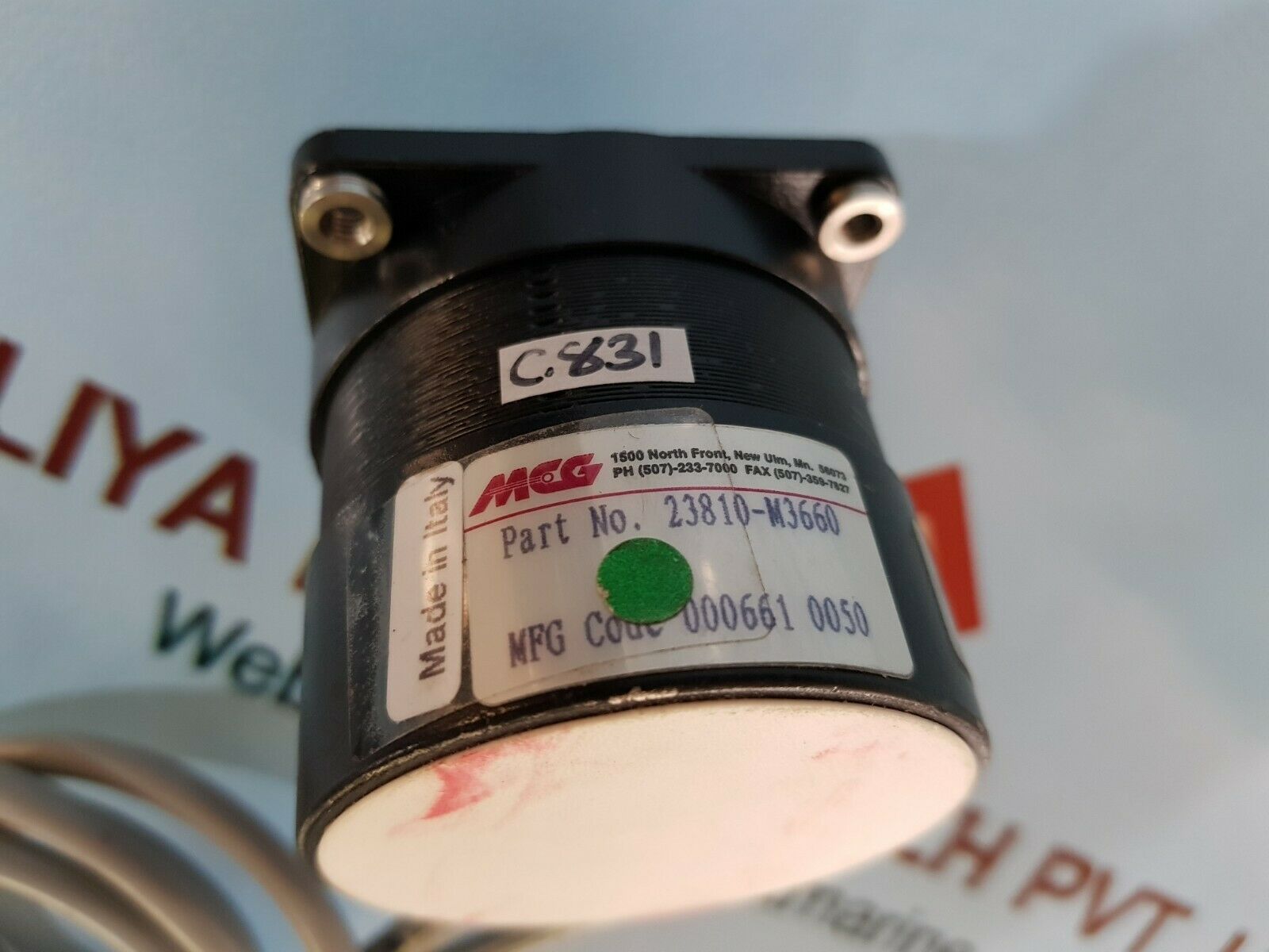 Mcg 23810-m3660 Motor 300V 150'c