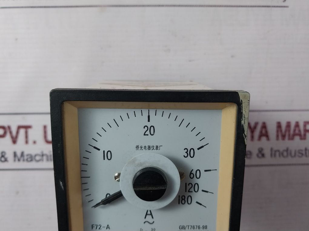 Qiaoguang Electric F72-a Ammeter 0-180 A