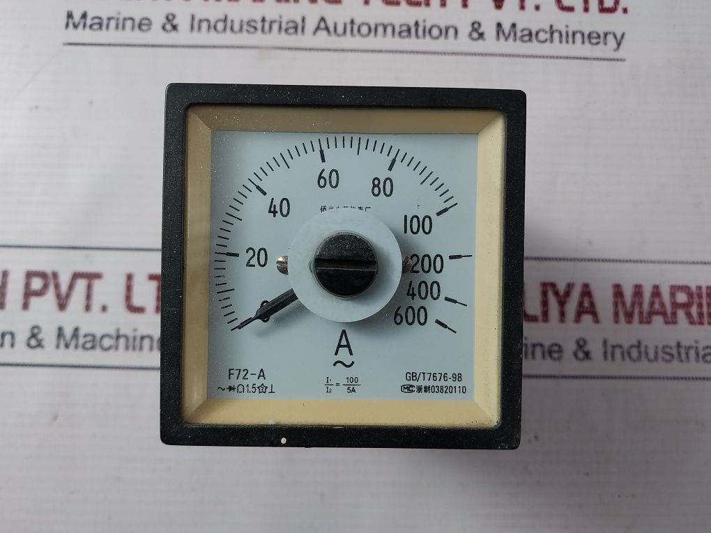 Qiaoguang Electric F72-a Ammeter 0-600 A