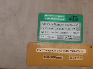 Qinghai Xibe10 Outer Micrometer Set 150-300Mm