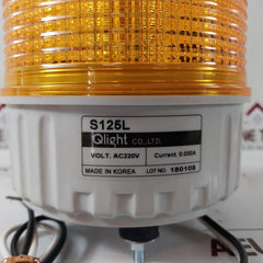 Qlight S125L Yellow Flashing Light