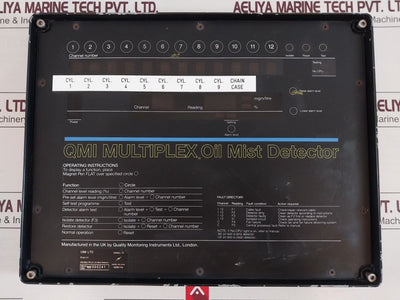 Qmi Mp12 Multiplex Oil Mist Detector