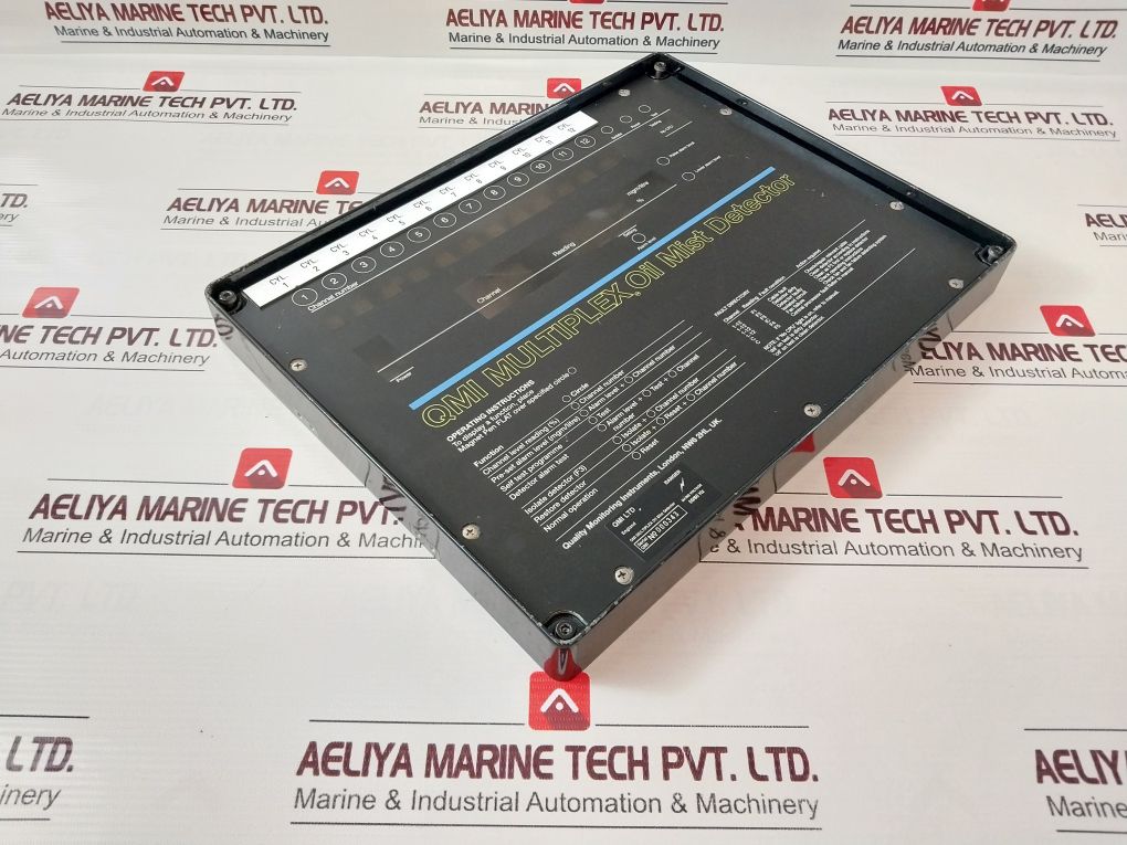 Qmi Mp12 Qmi Multiplex Oil Mist Detector Front Panel