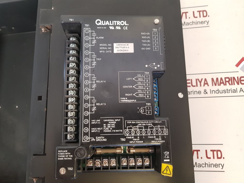 Qualitrol 118Itmh4m Intelligent Transformer Monitor Aeliya Marine Tech