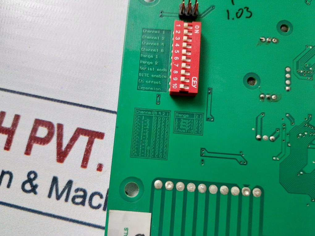 Quality Monitoring Oilmist Qm12 Printed Circuit Board