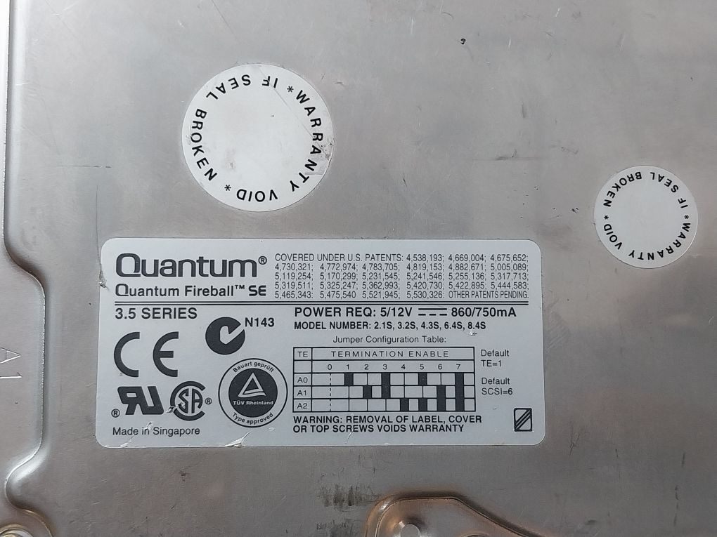 Quantum 19308111-11 3.5 Series