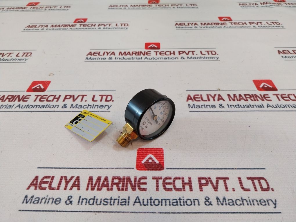 Quincy 110822 Oil Pressure Gauge 0-30 Psi 0-200 Kpa