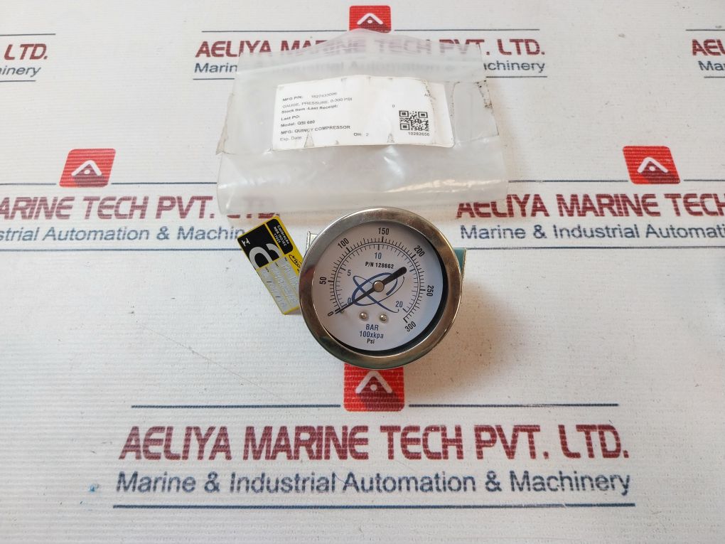 Quincy 128662 Pressure Gauge