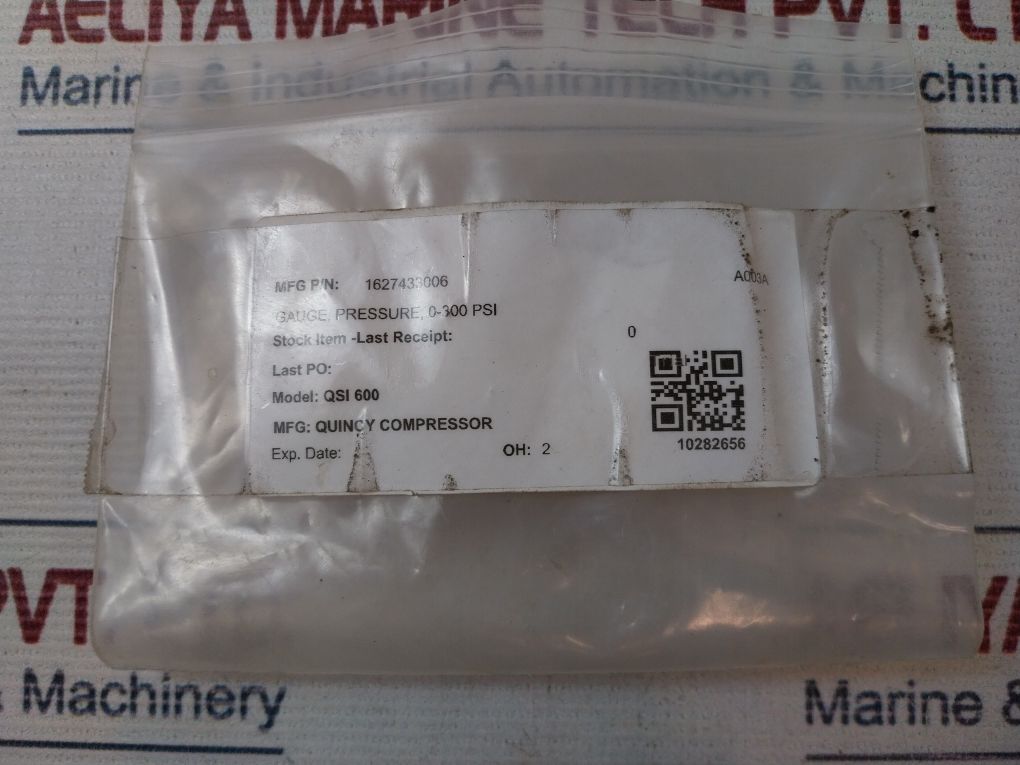 Quincy 128662 Pressure Gauge