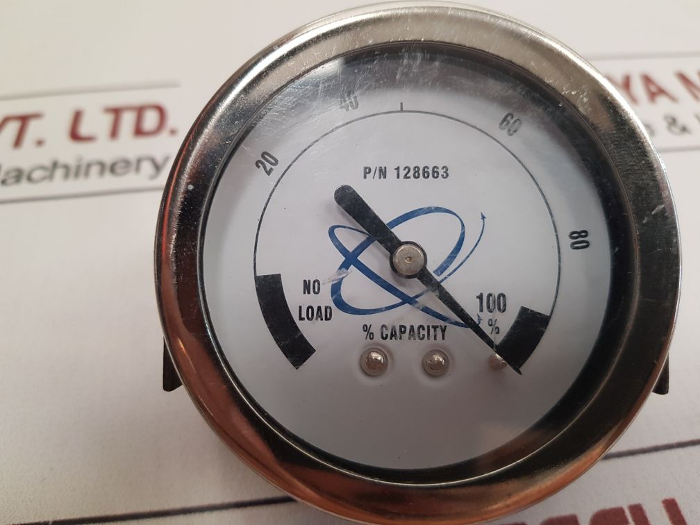 Quincy Compressor 128663 Capacity Gauge