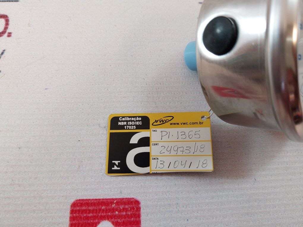 Quincy Compressor Pressure Gauge 0-200 Psi