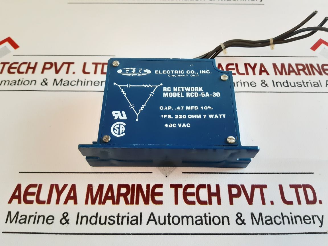 R-k Electric Rc Network Rcd-5A-30 Voltage Filter – Aeliya Marine Tech