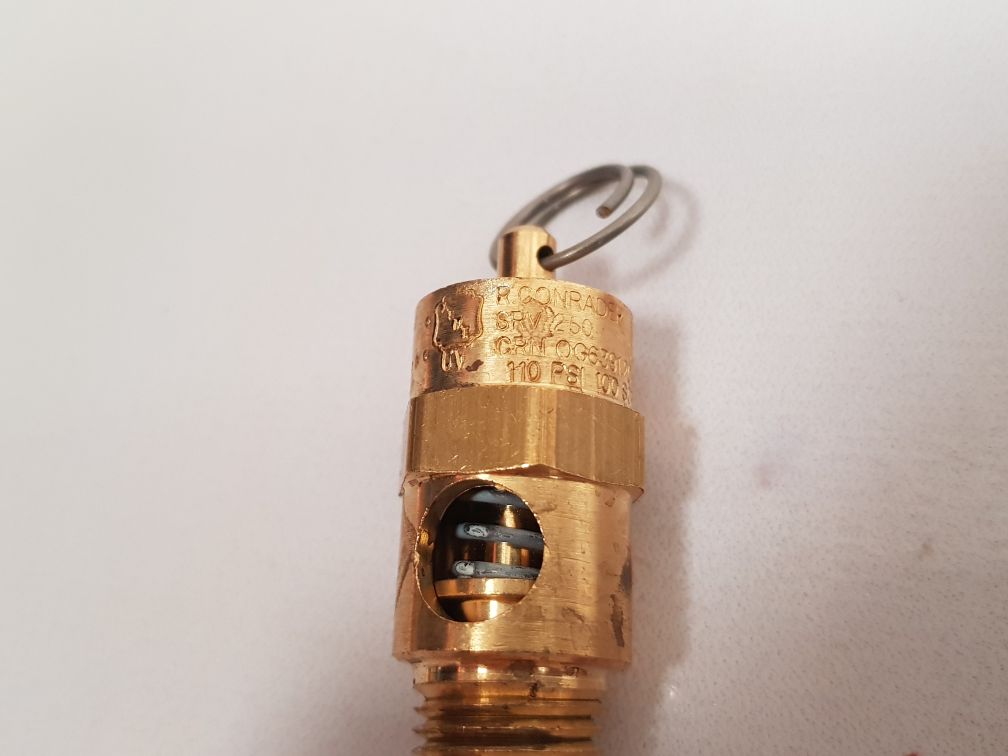 R. Conrader Srv 250 Safety Valve 1/4 Npt