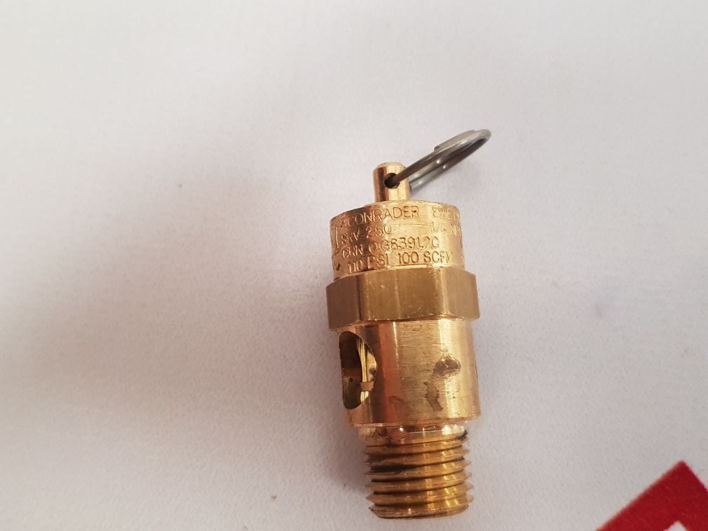 R. Conrader Srv 250 Safety Valve 1/4 Npt