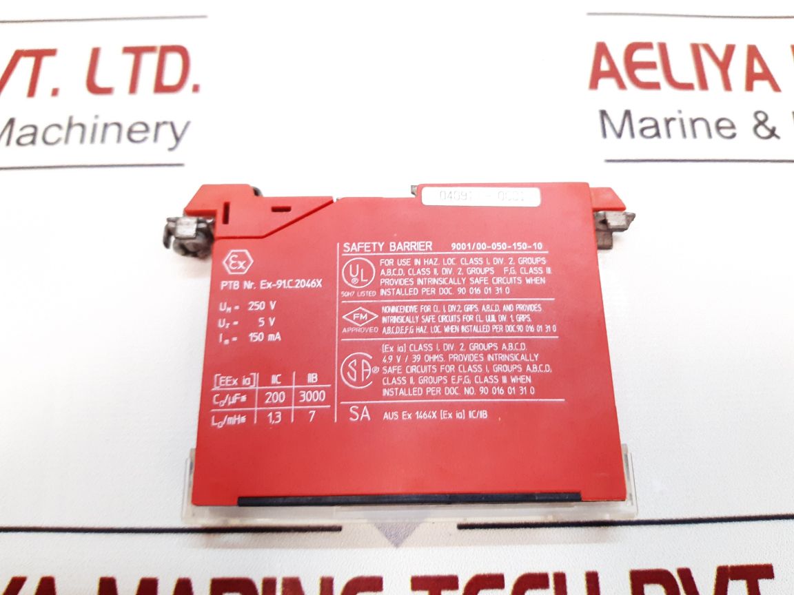 Stahl Intrinspak 9001/00-050-150-10 Safety Barrier