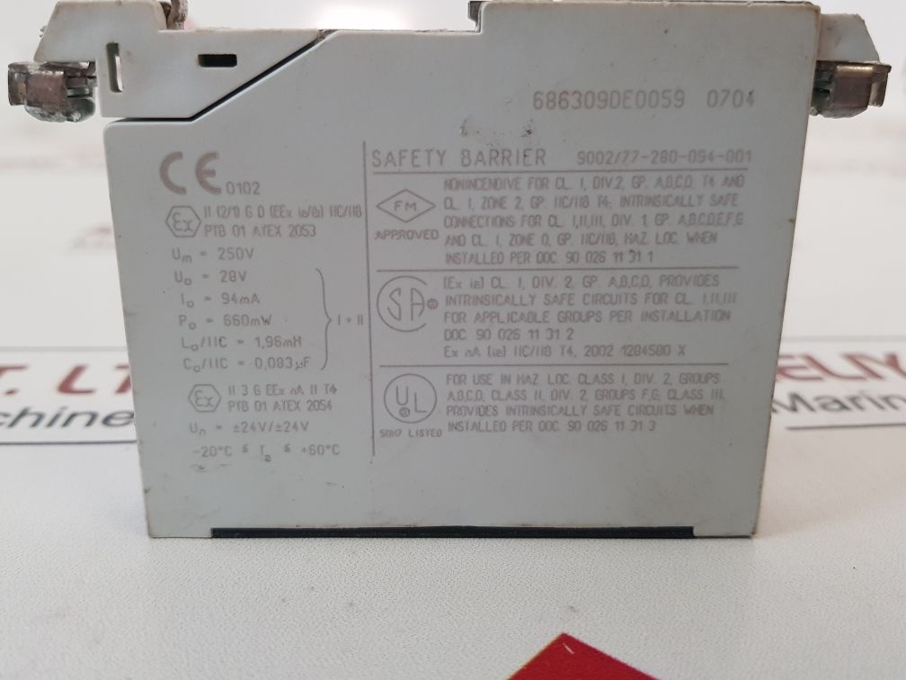 Stahl 9002/77-280-094-001 Dual-channel Safety Barrier