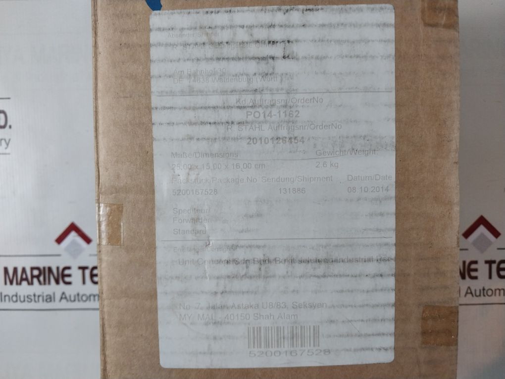 R.Stahl 8562/52-2030-160 Miniature Circuit-breaker