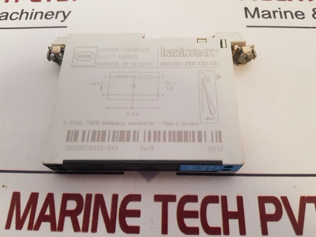 Stahl Intrinspak 9001/01/280-100-101 Safety Barrier