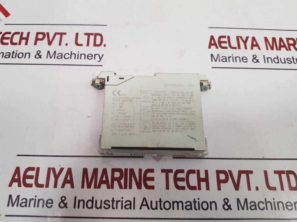 Stahl Intrinspak 9002/13-280-110-001 Safety Barrier