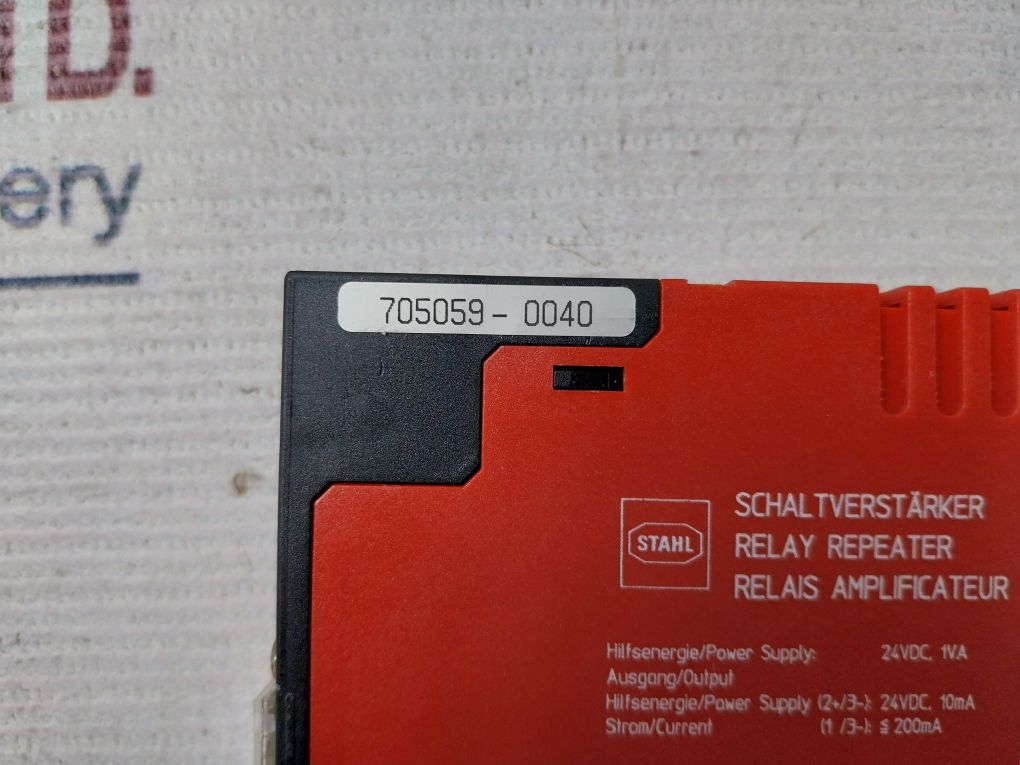 R.Stahl 9250/05-10 Repeater Relay