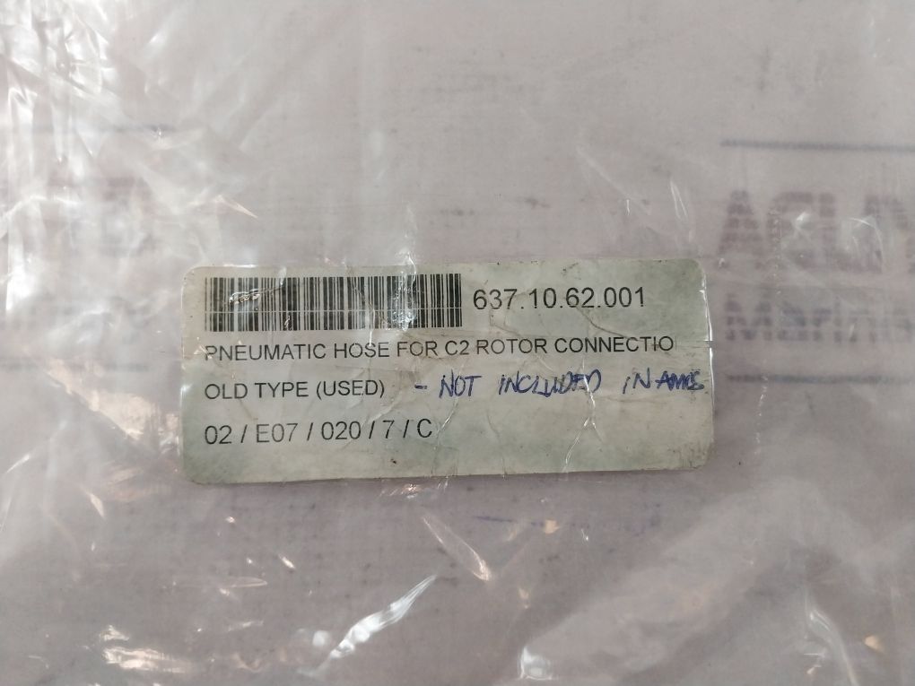 R08 11 B93 Pneumatic Hose For C2 Rotor Connection