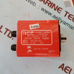 Ncc ckk-60-462 solid state timer .6-60 sec