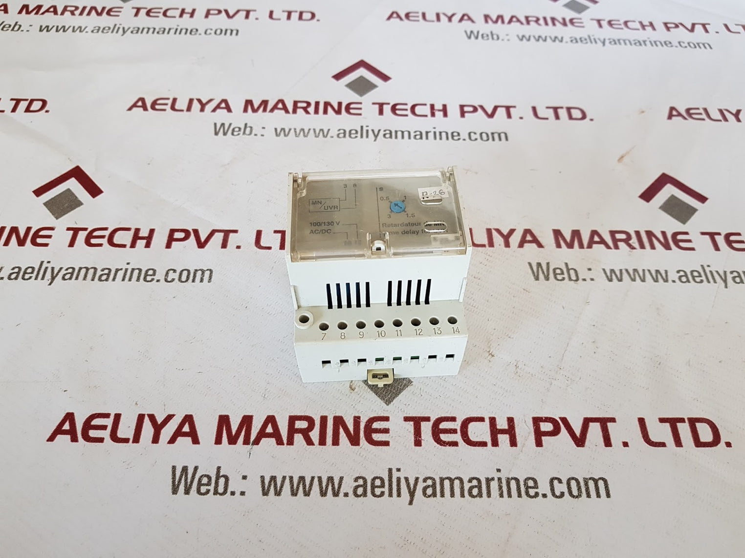 Retardateur Mn Time Delay For Uvr 100/130V Ac/Dc