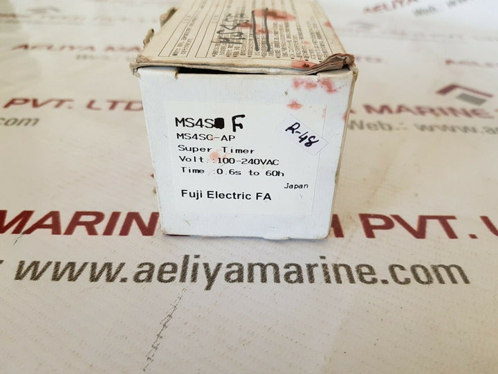 Fuji electric ms4sf-ap1n time delay relay