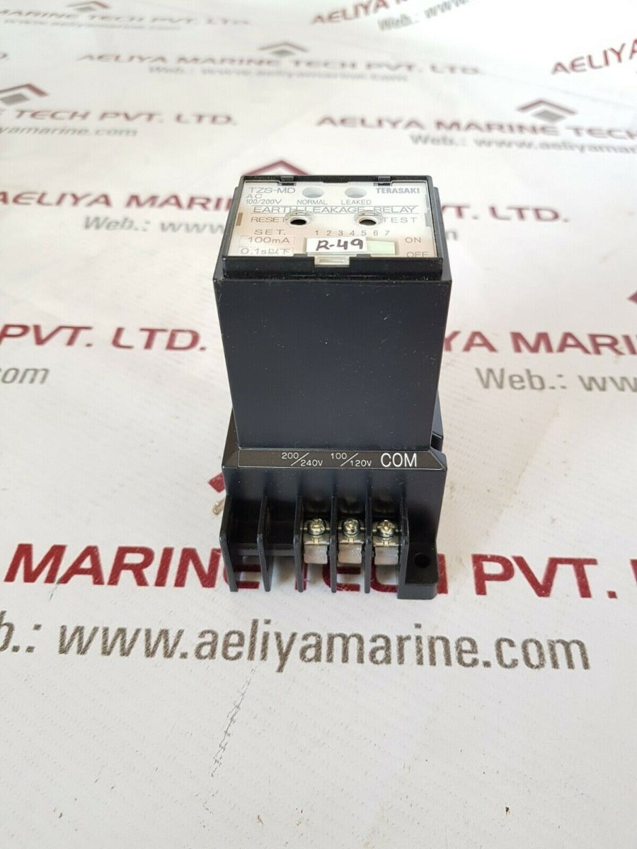 Terasaki Tzs-24Md Earth Leakage Relay 100/200V