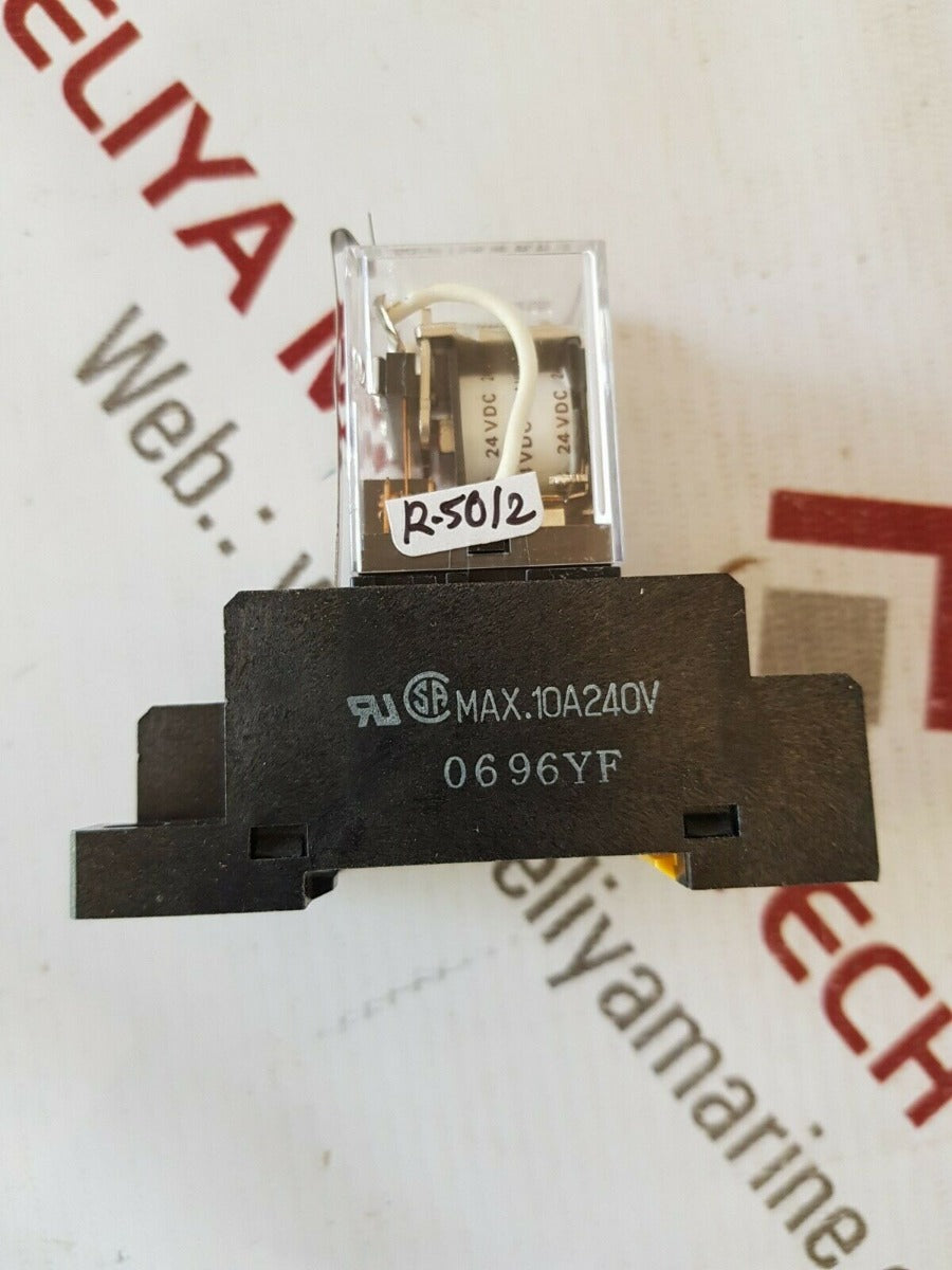 Omron ly3-d 24vdc relay socket