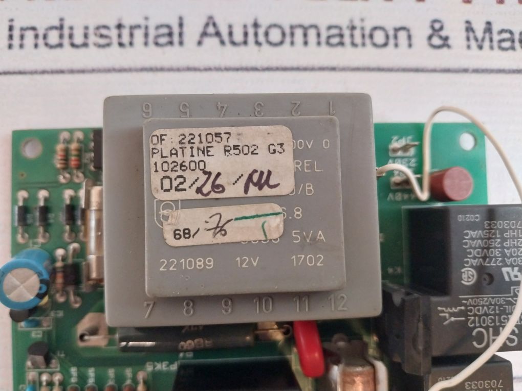 R502D012 Platine R502 G3 102600 Circuit Board