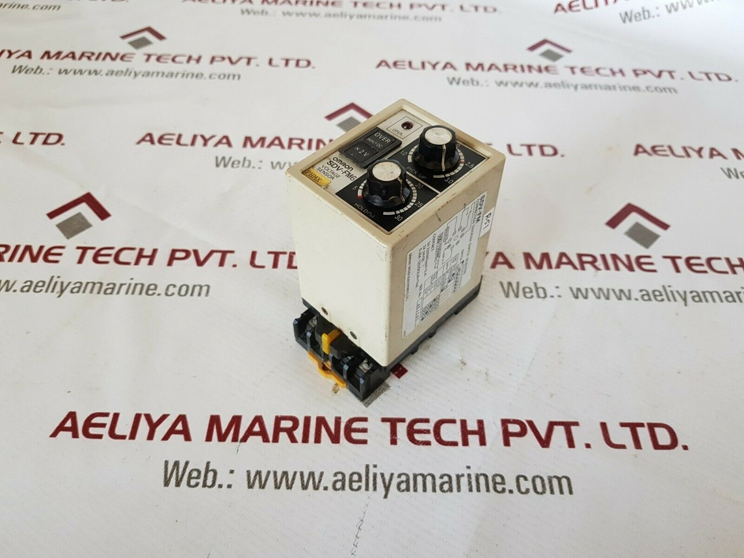 Omron sdv-fm6 voltage sensor used